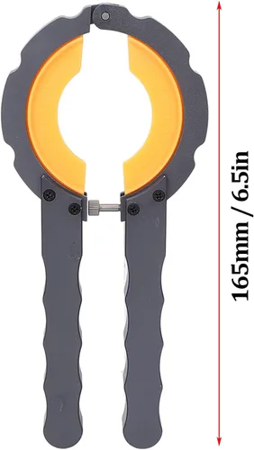 Miniatura 5 de Kit de abridor de anillo de bisel de reloj, kit de herramientas de reparación de relojes profesional con caja de almacenamiento de plástico