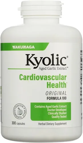 Miniatura 8 de Cápsulas con extractos de ajo añejado Kyolic, fórmula 100 original cardiovascular, 10041, 1, 1