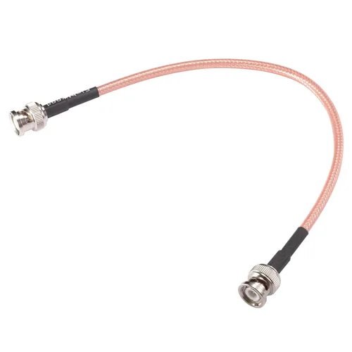 Miniatura 7 de Eightwood BNC macho a BNC macho adaptador RG400 de baja pérdida Cable 3 pies para antena de radio CB jamón Osciloscopio Analizador de espectro
