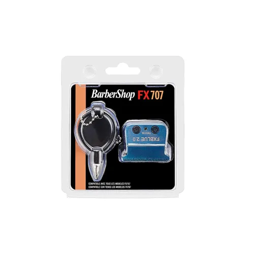 Miniatura 6 de FX707BL 2.0 Cuchillas de repuesto, cuchillas en T estándar y de dientes finos compatibles con recortadoras FX787, FX799 y LoPROFX FX726, FX729
