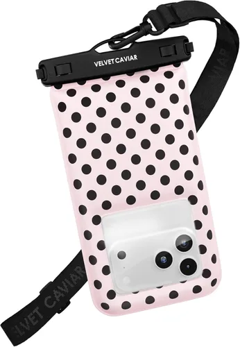 Miniatura 15 de VELVET CAVIAR Funda impermeable para teléfono con cordón, funda flotante IP68 para iPhone y todos los teléfonos, bolsa seca para esnórquel, playa