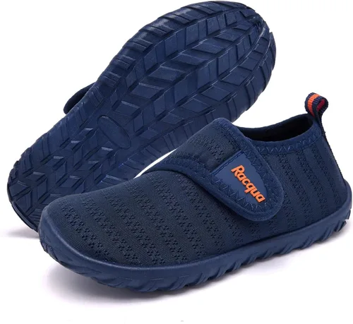 Racqua Baby Todder Water Shoes Boy's Girl's Quick Dry Barefoot Shoes Non-Slip Swim Pool Aqua Shoes(BabyToddler)