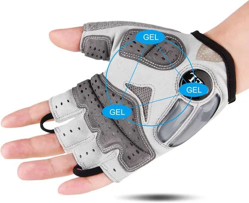 Miniatura 2 de CXWXC Guantes de ciclismo para hombres y mujeres Guantes de gel transpirable para bicicleta de montaña Guantes de bicicleta antideslizantes
