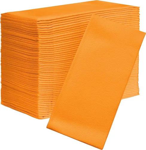 Miniatura 26 de Servilletas de papel AMERICAN HOMESTEAD - Servilletas de papel desechables tipo lino azul claro - Servilletas de mesa de calidad de restaurante
