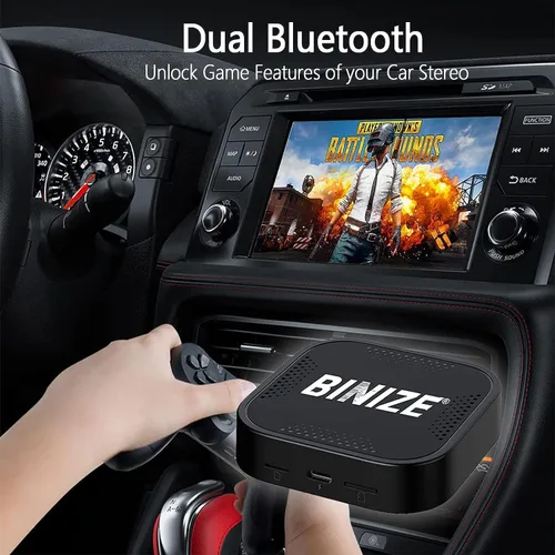 Miniatura 5 de Binize - Caja de Video Multimedia Inalámbrica CarPlay y Android AUTO, Celular 4G, 4GB+64GB, 8 Núcleos, Navegación Integrada Android 13, Soporte SIM