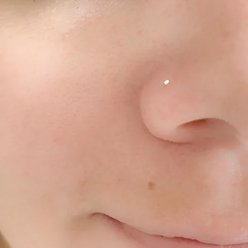 Miniatura 6 de 1mm Ball Nose Stud Sterling Silver Tiny Super Small Nose Piercing 0.6mm Pin Thickness Silver Dainty Nose Jewelry