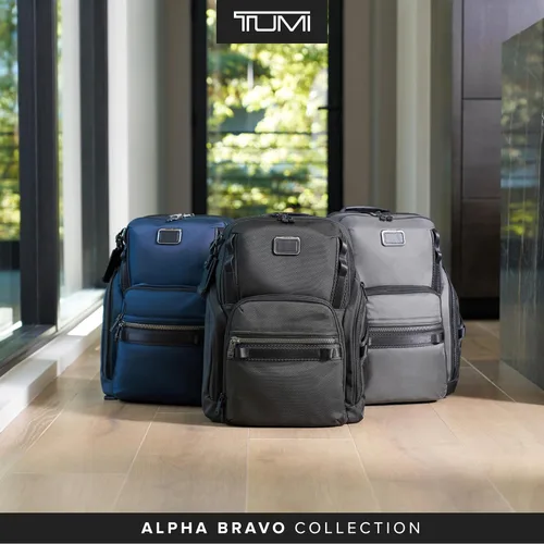 Miniatura 8 de TUMI - Mochila de Búsqueda Alpha Bravo - Mochila para portátil para hombres y mujeres - Mochila para trabajo y viajes - 17.0" X 14.0" X 8.3", Negro