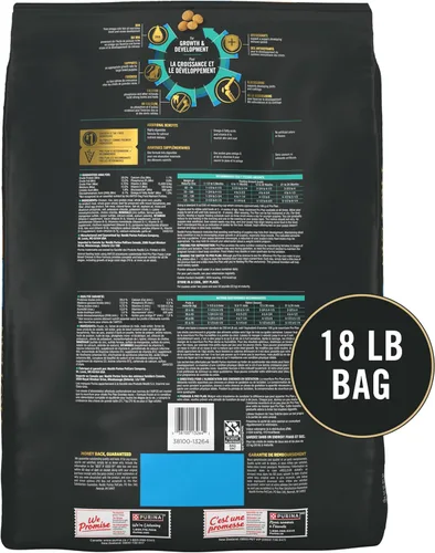 Miniatura 5 de Purina Pro Plan Alimento seco para cachorros de raza grande, fórmula de pollo y arroz, bolsa de 18 libras