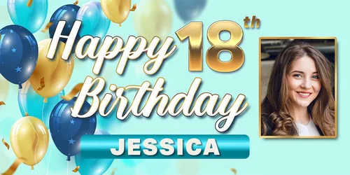 Miniatura 23 de Cartel de Celebración Personalizado de DOT4DOT - Personalizado para Cartel de Feliz Cumpleaños, Niños, Boda, Fiestas, Gran Inauguración, Graduación