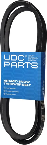 UDC Parts Cinturón para soplador de nieve 47846 / cuerda de aramida / 114.00 pulgadas/para Craftsman 48624837 48624838 quitanieves