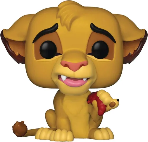 Miniatura 5 de Disney: El Rey León - Simba Funko Pop! Figura de vinilo (incluye funda protectora compatible con Pop Box)