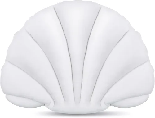 Miniatura 7 de Marsui Almohada decorativa de concha de mar rosa, almohada de 13 pulgadas en forma de concha rosa, regalo 3D inserto para playa, terciopelo suave