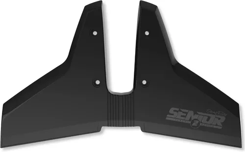 Miniatura 2 de Clásico Senior 2 Hydrofoils para 40-300 hp (Negro) - Aletas estabilizadoras para motores fuera de borda/outdrive - Fabricado en EE. UU
