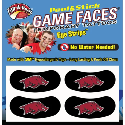 Miniatura 260 de Fan-A-Peel Tatuajes temporales sin agua del estado de Florida, hipoalergénicos, para despegar y pegar, tatuajes temporales impermeables, con Florida