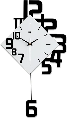Miniatura 10 de Reloj de pared Reloj de péndulo 3D Forma de ojo Diseño moderno Decoración de arte para oficina en casa