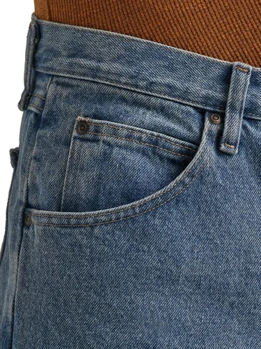 Miniatura 5 de Wrangler Authentics Jeans clásicos para hombre, corte holgado, con 5bolsillos, de algodón
