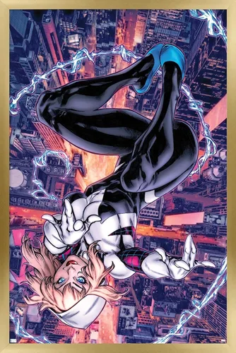 Miniatura 16 de Trends International Póster de pared de Marvel Comics Ghost Spider #1, 14.725 x 22.375 pulgadas, versión premium sin marco