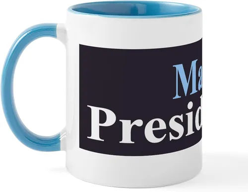 Miniatura 17 de CafePress MR. PRESIDENT - Taza de café de cerámica (11.0 fl oz)