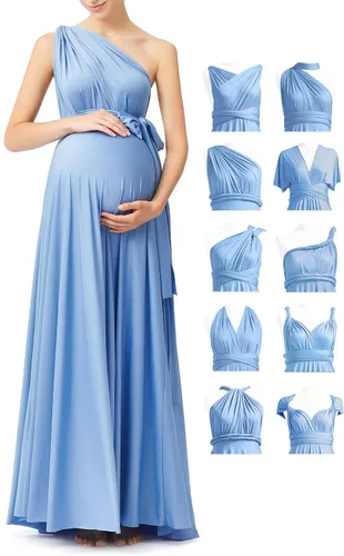 Vestido de maternidad para sesión de fotos, vestido de baby shower, vestido de maternidad de talla grande, vestido largo infinito, vestido