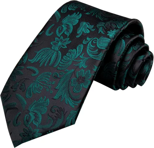 Miniatura 161 de Dubulle Corbata tejida de cachemira para hombre y gemelos de pañuelo para hombre, conjunto de gemelos para boda formal y negocios