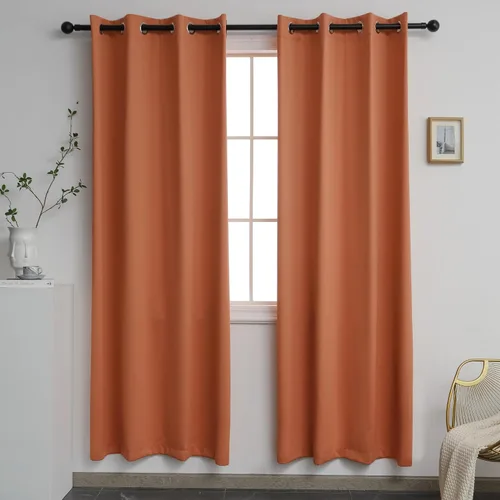 Miniatura 23 de YGO - Cortinas verdes de 183 cm de ancho por 213 cm de largo para dormitorio - Cortinas opacas con ojales en la parte superior, extra anchas