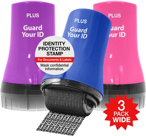 Miniatura 12 de Rodillo de seguridad avanzado ancho de Guard Your ID, sello de protección de identidad fácil de usar