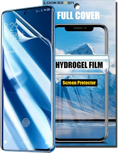 Miniatura 9 de LOOKSEVEN Paquete de 3 protectores de pantalla de hidrogel para Samsung Galaxy Note 20, película de TPU de alta sensibilidad (no templada)