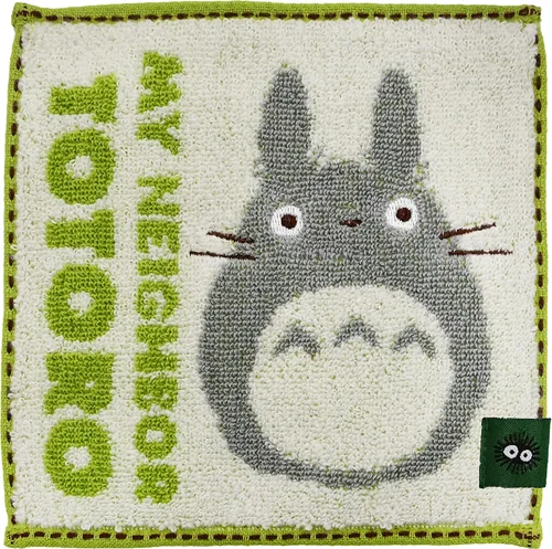 Miniatura 6 de Studio Ghibli Marushin - My Neighbor Totoro - Mame Mini Towel Series (Pequeño Totoro Blanco), vía Bandai