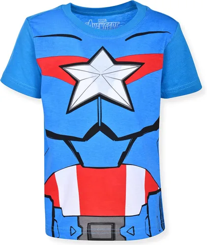 Miniatura 3 de Marvel Little Avengers - Juego de camiseta de manga corta para niño (4 unidades)