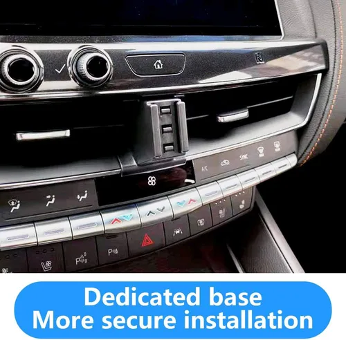 Miniatura 4 de LUNQIN - Soporte de teléfono de coche para Cadillac CT5 2020 2021 2022 2023 2024 2025 2026 y CT5-V 2020-2026 Accesorios interiores para teléfonos