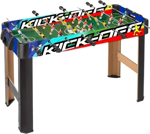 Sport1 - Balón de fútbol con patas para interiores, tamaño mediano, 38.6 x 16.5 x 24.8 in, tarjeta de casa con 8 varillas pasantes, marcadores y