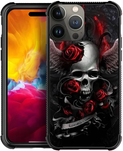 Miniatura 39 de DJSOK Compatible con funda para iPhone 13 Pro Max, fundas doradas de mariposa y rosa para iPhone 13 Pro Max para mujeres y niñas, diseño