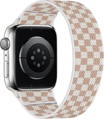 Miniatura 9 de Correas elásticas Solo Loop compatibles con Apple Watch de 38mm 40mm 41mm, trenzadas, de nailon, para mujeres y hombres, para iWatch Series
