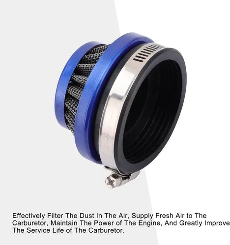 Miniatura 4 de GOOFIT Filtro de aire de repuesto de 2.283 in para motor de 47 cc, 49 cc, 2 tiempos, carburador de carburador de carburador de carbohidratos, mini
