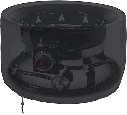 Miniatura 7 de Cubierta para hoguera Outland Firebowl 893 Deluxe al aire libre portátil de gas propano para fogata Outland Firebowl 823 870, 22 pulgadas