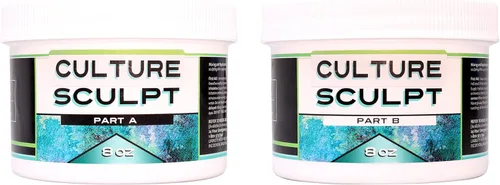 Counter Culture DIY Culture Sculpt - Compuesto de modelado de 2 partes, 16 onzas en total, arcilla artística libre de compuestos orgánicos volátiles