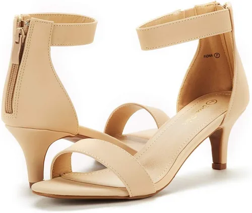 Miniatura 4 de Dream Pars - Sandalias Fiona para mujer, de tacón de aguja, abiertas y a la moda