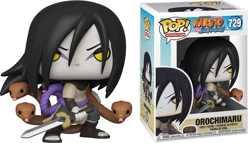 Miniatura 2 de Naruto Shippuden - Orochimaru Funko Pop! Figura de vinilo (incluye funda protectora compatible con POP Box)