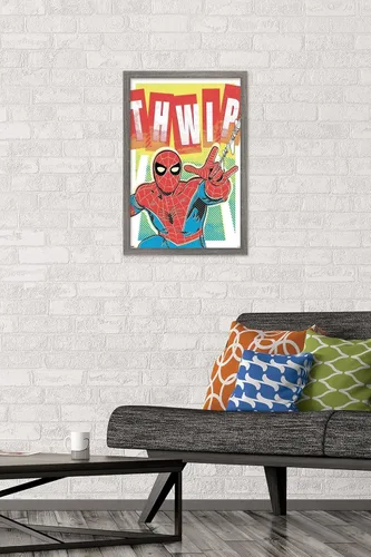 Miniatura 2 de Trends International Marvel Comics Spider-Man - Póster de pared Thwip