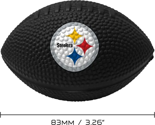 Miniatura 6 de Franklin Sports NFL - Pelotas antiestrés de equipo, paquete de 24 unidades de fútbol a granel, bolas antiestrés esponjosas para adultos y niños