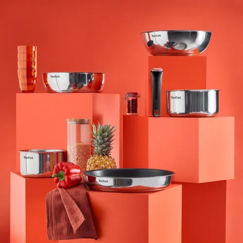Miniatura 7 de Tefal Ingenio Preference ON - Juego de sartenes antiadherentes de inducción de 13 piezas, sartenes de 24 y 11.0 in, cacerolas de 16 y 7.9 in, wok