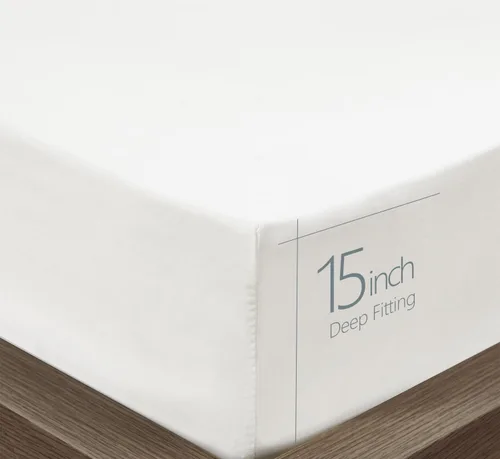 Miniatura 8 de Sábanas bajeras de microfibra Twin XL (paquete de 2) 1800 ultra suaves y cómodas - bolsillo profundo de 15", 39" x 80", ideales para dormitorio