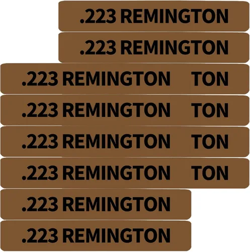 Miniatura 9 de Paquete de 12 bandas de marcado Miaozhun .223 Remington Magazine .223 para identificación de calibre de revista
