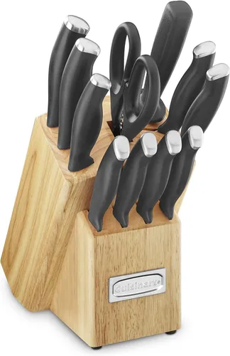 Miniatura 3 de Cuisinart C77SSB-12P Color Pro Collection - Juego de cuchillos (12 piezas), color negro Negro/ acero inoxidable