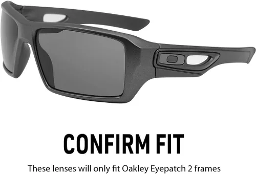 Miniatura 3 de IKON LENSES Lentes de repuesto polarizadas para gafas de sol Oakley Eyepatch 2