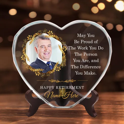 Miniatura 19 de Foto de cristal personalizada, cristal de corazón personalizado con imagen, regalos para pareja/pareja, regalos para el nuevo hogar/inauguración