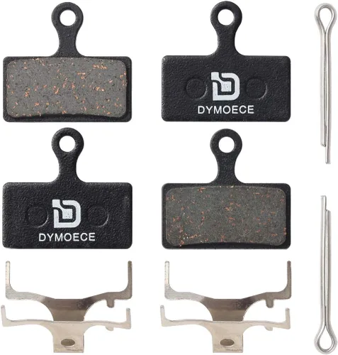 Miniatura 4 de 2 pares de pastillas de freno de disco para bicicleta compatibles con Shimano Deore XT XTR SLX (resina, semi-metálica, metal sinterizado) SCP-SLX