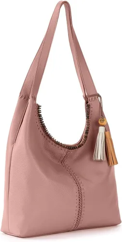Miniatura 2 de The Sak Huntley - Hobo de cuero y ganchillo