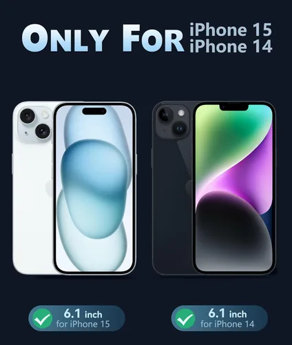 Miniatura 443 de FNTCASE Funda para iPhone 13 Pro-Max: Fundas magnéticas transparentes compatibles con Magsafe Slim anti amarillamiento protección contra caídas