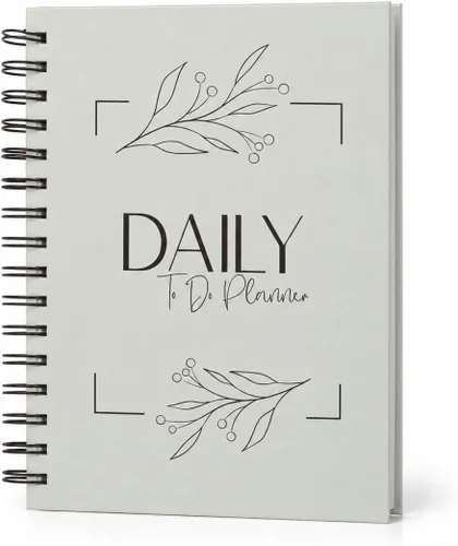 Paper 'n Such Agenda diaria sin fecha, suministros escolares y de oficina, organiza tareas y aumenta la productividad, diario de trabajo, cuaderno
